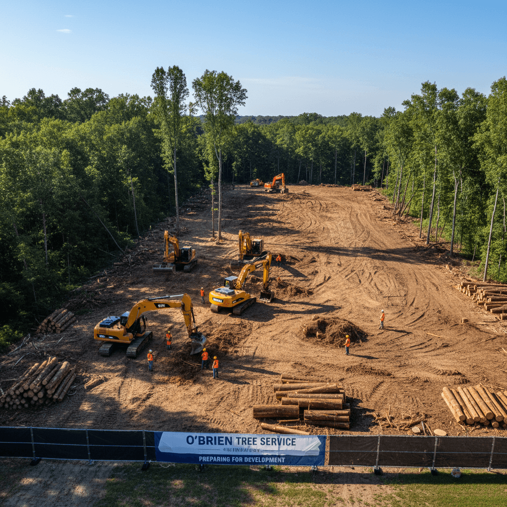 Residential lot clearing service