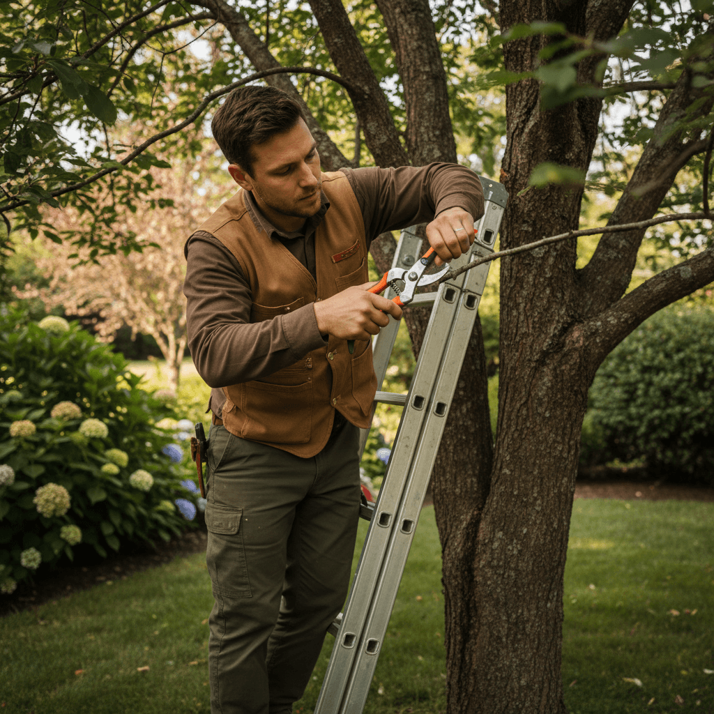Professional tree pruning service